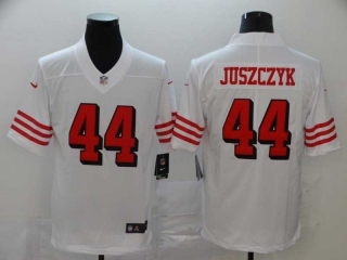 Men's San Francisco 49ers #44 Kyle Juszczyk White Vapor Untouchable NFL Nike Limited Jersey