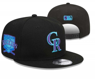 MLB Colorado Rockies New Era Black 2023 Father's Day 9FIFTY Snapback Hat 3003