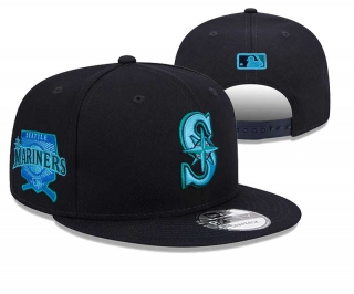 MLB Seattle Mariners New Era Navy 2023 Father's Day 9FIFTY Snapback Hat 3011