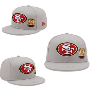 NFL San Francisco 49ers New Era Gray City Describe 9FIFTY Snapback Hat 2017