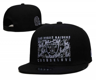 NFL Las Vegas Raiders New Era x Ruben Rojas Black Choose Love 9FIFTY Snapback Hat 6076