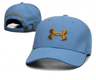 Wholesale Under Armour Curved Brim Baseball Adjustable Hat Light Blue 2034