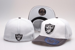 Wholesale NFL Oakland Raiders Stretch Caps (4)