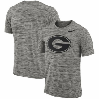 NCAA Nike Georgia Bulldogs Charcoal 2018 Player Travel Legend Performance T-Shirt