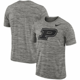 NCAA Nike Purdue Boilermakers Charcoal 2018 Player Travel Legend Performance T-Shirt