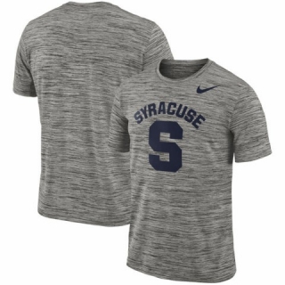 NCAA Nike Syracuse Orange Charcoal 2018 Player Travel Legend Performance T-Shirt