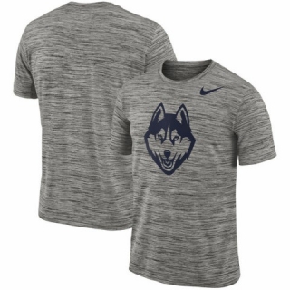 NCAA Nike UConn Huskies Charcoal 2018 Player Travel Legend Performance T-Shirt