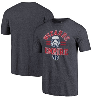 Men's NBA Fanatics Branded Washington Wizards Navy Star Wars Empire Tri-Blend T-Shirt