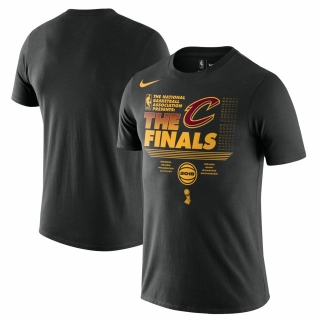 Men's Cleveland Cavaliers Nike 2018 NBA Finals Bound Trophy Cotton Performance T-Shirt – Black