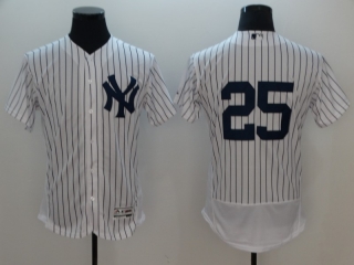 Wholesale Men's MLB New York Yankees Flex Base Jerseys (23)