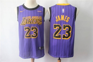 Wholesale NBA LAL James #23 Nike Jerseys City Edition (10)