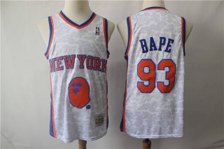 Wholesale NBA New York Knicks BAPE #93 Jerseys (1)