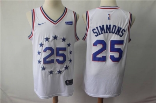 Wholesale NBA PHI Simmons Nike Playoff Jerseys (5)