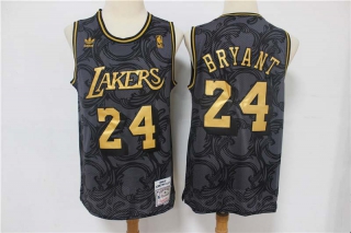 Wholesale NBA LAL Kobe Bryant Black Gold Vintage Limited Edition Jersey (1)