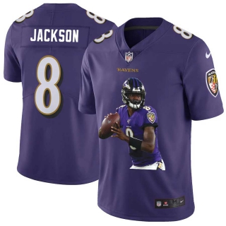 Wholesale Men's NFL Baltimore Ravens Jerseys (55)