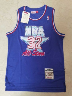 Wholesale NBA 91-92 Season All-Star Johnson Jerseys (2)