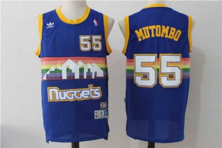 Wholesale NBA DEN Mutombo Adidas Retro Jerseys (1)