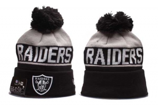Wholesale NFL Oakland Raiders Knit Beanie Hat 5012