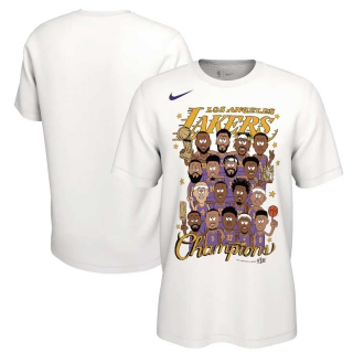Men's Los Angeles Lakers 2020 NBA Finals Champions T-Shirt (17)