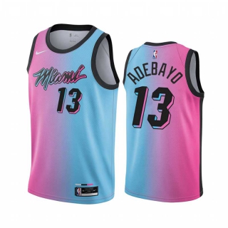 Wholesale NBA Miami Heat Bam Adebayo Nike Jersey City Edition (2)