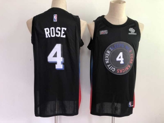 Men's NBA New York Knicks Derrick Rose Jerseys (2)