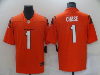 Men's NFL Cincinnati Bengals Ja'Marr Chase Nike Jersey (3)