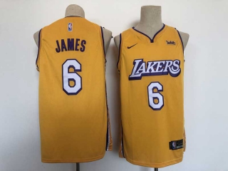 Men's NBA Los Angeles Lakers LeBron James #6 Jersey (37)