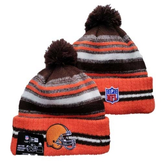 Wholesale NFL Cleveland Browns Knit Beanie Hat 3022