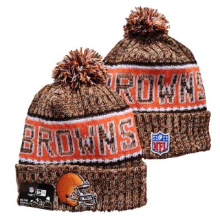 Wholesale NFL Cleveland Browns Knit Beanie Hat 3025