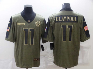 Men's NFL Pittsburgh Steelers Chase Claypool Nike Jersey (5)