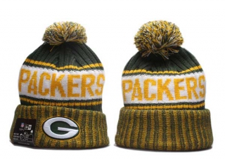 Wholesale NFL Green Bay Packers Knit Beanie Hat 5014