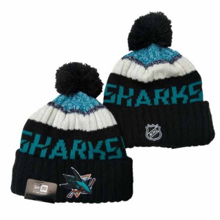 Wholesale NHL San Jose Sharks Knit Beanie Hat 3001