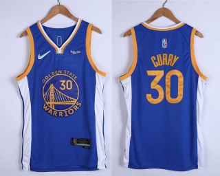 Men's NBA Golden State Warriors Stephen Curry 75th Anniversary Nike Jersey (25)