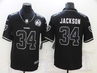 Men's NFL Las Vegas Raiders Bo Jackson 60th Anniversary Nike Jersey (16)