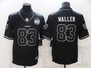 Men's NFL Las Vegas Raiders Darren Waller 60th Anniversary Nike Jersey (6)