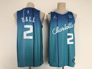 Men's NBA Charlotte Hornets LaMelo Ball Jordan Brand Jersey City Edition (6)