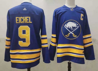 Wholesale Men's NHL Buffalo Sabres Jack Eichel Adidas Jersey (7)