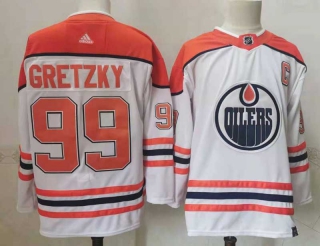 Wholesale Men's NHL Edmonton Oilers Wayne Gretzky Adidas Jersey (11)