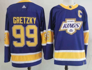 Wholesale Men's NHL Los Angeles Kings Wayne Gretzky Adidas Jerseys (6)