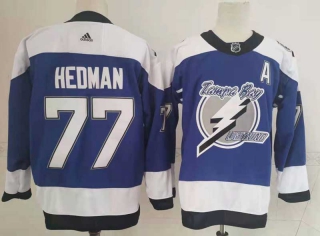 Wholesale Men's NHL Tampa Bay Lightning Victor Hedman Adidas Jersey (7)