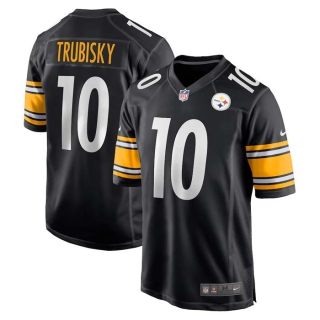 Men's NFL Pittsburgh Steelers Mitchell Trubisky Nike Jersey (1)