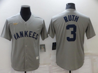 Men's MLB New York Yankees Babe Ruth Jerseys (4)