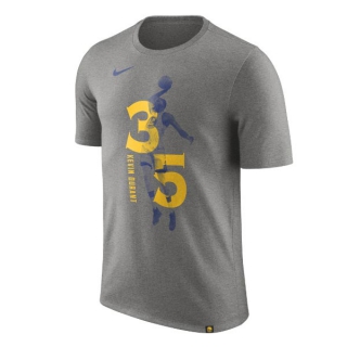 Men's NBA Golden State Warriors Kevin Durant 2022 Grey T-Shirts (1)