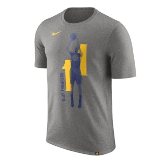 Men's NBA Golden State Warriors Klay Thompson 2022 Grey T-Shirts