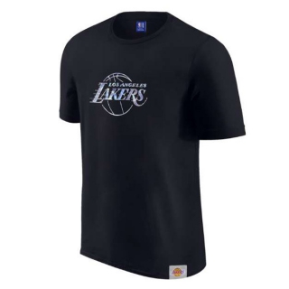 Men's NBA Los Angeles Lakers 2022 Black T-Shirts (3)