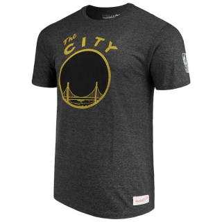 Men's NBA Golden State Warriors 2022 Black T-Shirts (3)
