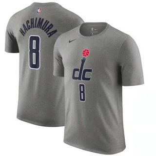 Men's NBA Washington Wizards Rui Hachimura 2022 Grey T-Shirts (1)
