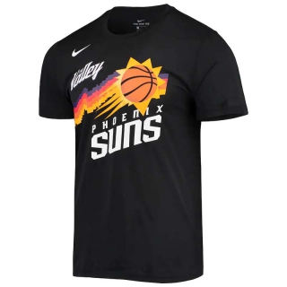Men's NBA Phoenix Suns 2022 Nike Black T-Shirts (2)