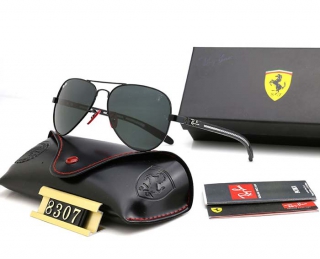 Ray-Ban 8307 Ferrari Aviator Sunglasses AAA (4)