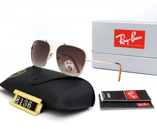 Ray-Ban 8136 Caravan Titanium Square Sunglasses AAA (3)